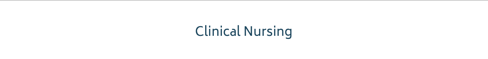 Clinical Nursing