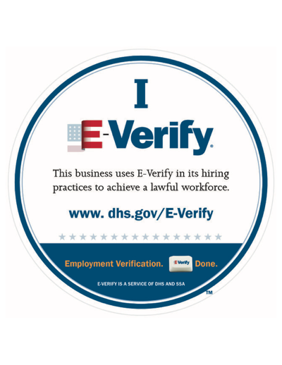 I E-Verify Seal